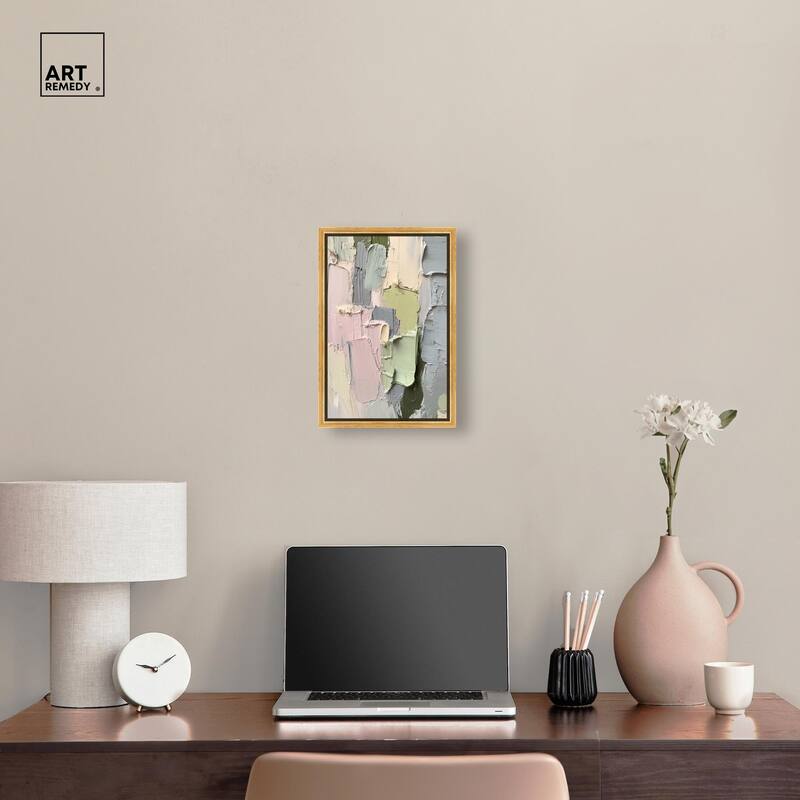 Creamy Contours II Canvas by Art Remedy