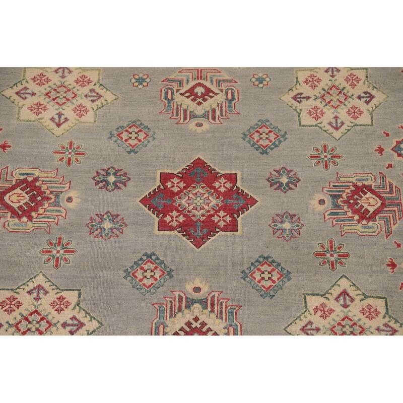 Kazak Area Rug Handmade Wool Carpet - 8'2" x 10'3"