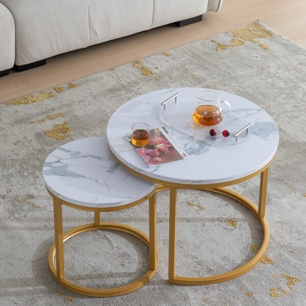 Modern Nesting Coffee Table - Bed Bath & Beyond - 38449172