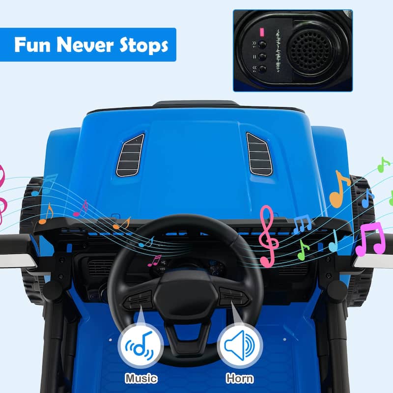 Costway 12V Kids Ride on Truck Car Battery Powered Electric Vehicle - See Details