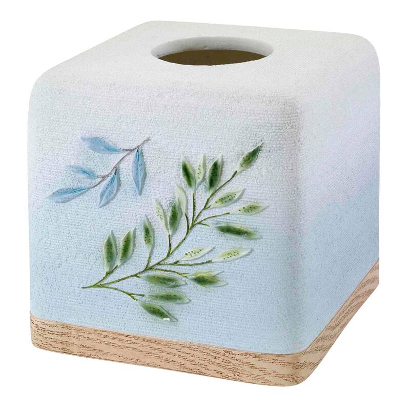 Avanti Linens Ombre Leaves Tissue Cover - Multicolor - Tissue Cover