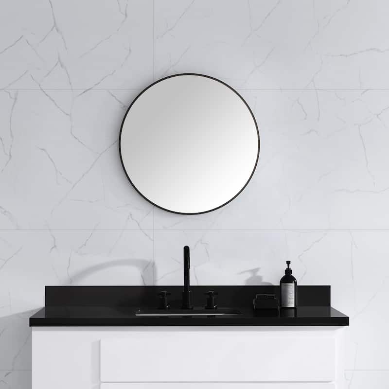 Avanity Avon Wall Mounted Mirror with Stainless Steel Frame