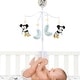 preview thumbnail 2 of 6, Lambs & Ivy Disney Baby Moonlight Mickey Mouse Musical Baby Crib Mobile Soother