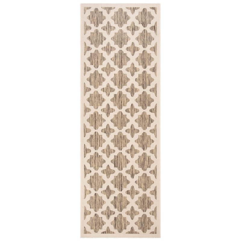 SAFAVIEH Courtyard Dorthey Indoor/ Outdoor Waterproof Patio Backyard Rug