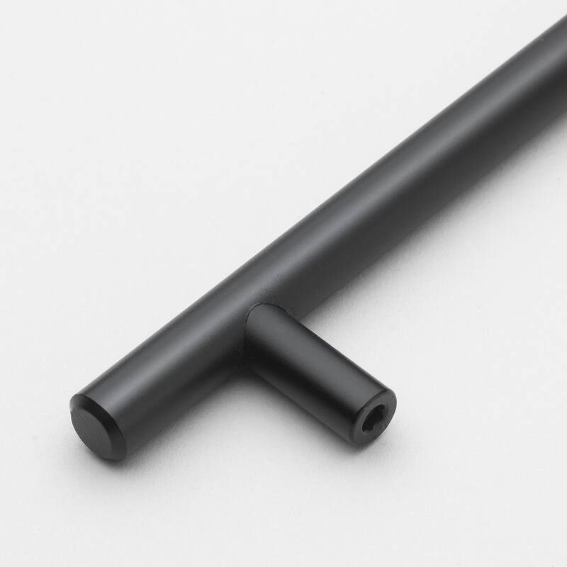 GlideRite 5-Pack 5-inch Center to Center Solid Steel Cabinet Pull