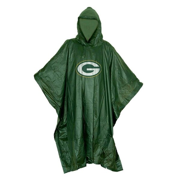 Green Bay Packers Lightweight Poncho. Opens flyout.