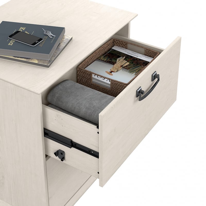 Homestead Farmhouse 2 Drawer Accent Cabinet by Bush Furniture