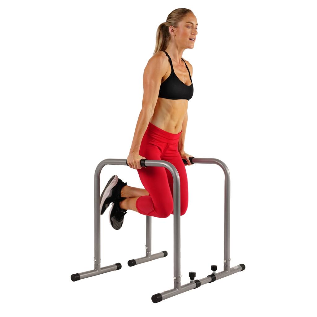 Sunny Health & Fitness Dip Station w/ Safety Connector