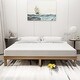 preview thumbnail 8 of 16, King Size Solid Wood Platform Bed