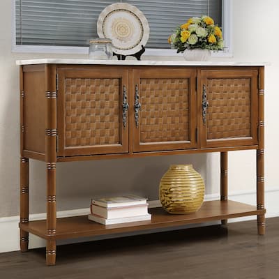 Entryway Table Console Table with Storage Sofa Table with Open Shelf
