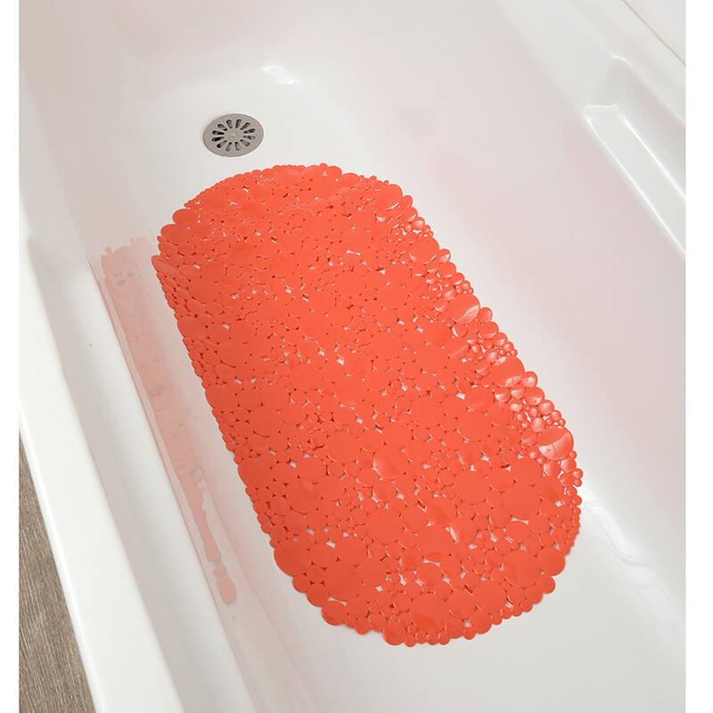 Bubbles Non-Slip Oval Bathtub Mat 28 L x 15 W