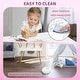 preview thumbnail 13 of 12, Kids Table and 2 Chairs Set with Storage & Removable Tabletop
