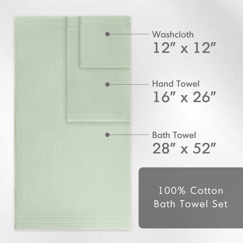 Chelsea Square 400GSM Essential Bundle Quick Dry 100% Cotton 12pc Towel Set