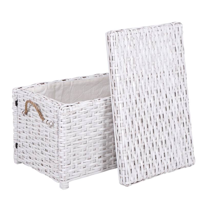 happimess Jacob 30" Wicker Storage Trunk