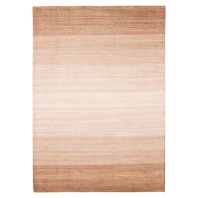 ECARPETGALLERY Hand Loomed Kashkuli Gabbeh Ivory, Tan Wool Rug - 5'7 x 7'9
