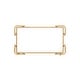 preview thumbnail 32 of 58, Rosa Mid-Century 2-Teir Rolling Metal Bar Cart