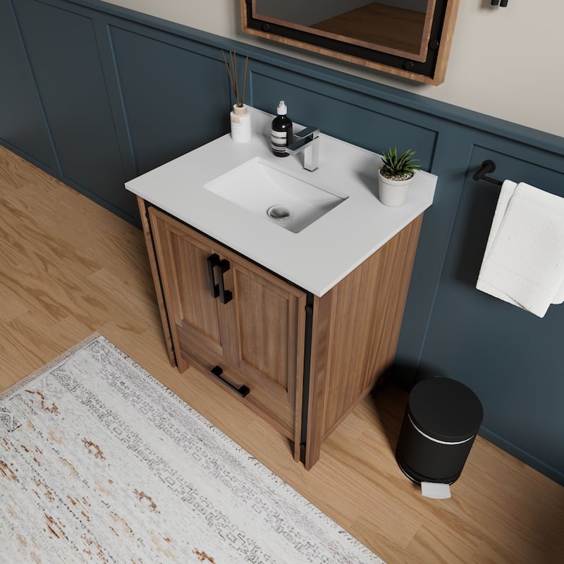 Ziva Bath Vanity No Top and Mirror