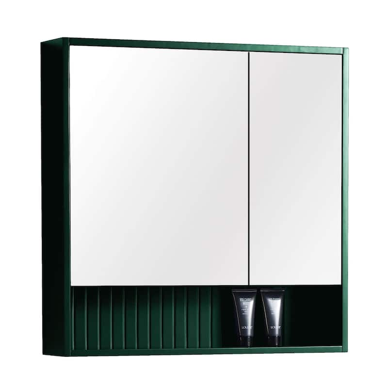 Venezian Medicine Cabinet - 28" - Green