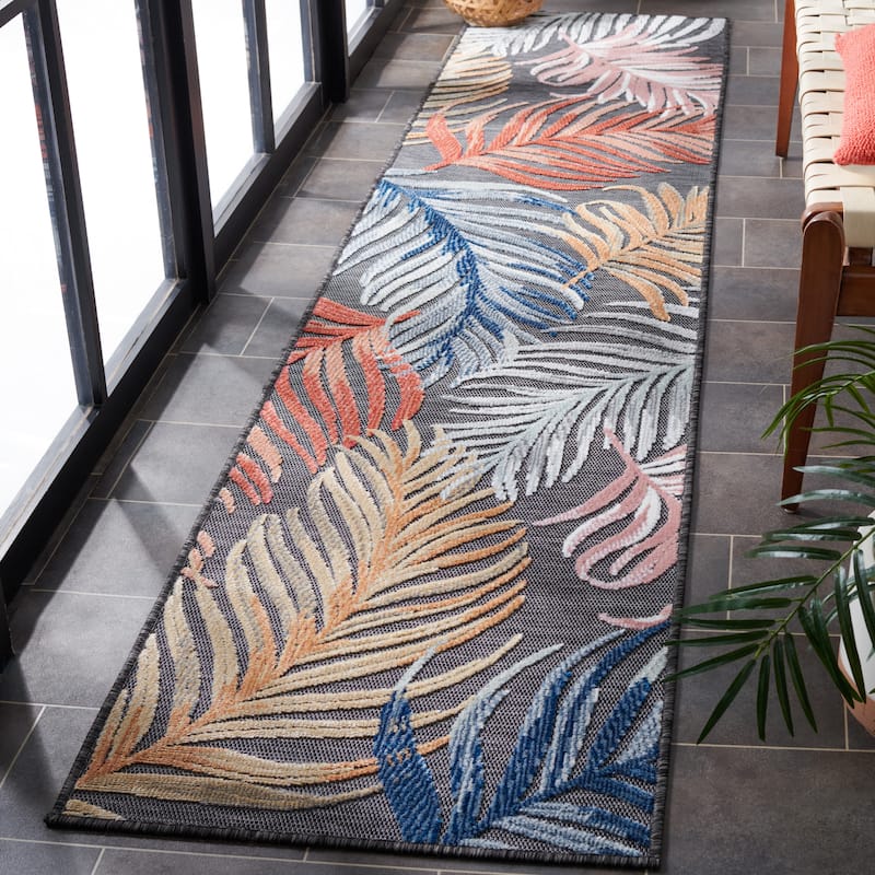SAFAVIEH Cabana Tawnee Indoor/ Outdoor Waterproof Transitional Rug