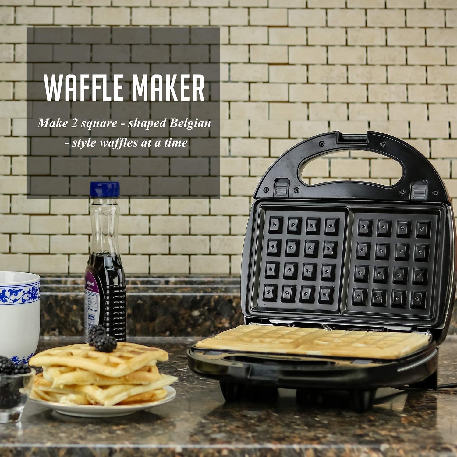 Ovente Electric Sandwich Grill And Waffle Maker Set, 1 set - Kroger