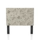 preview thumbnail 27 of 29, Harman Modern Upholstered Adjustable Conversion Headboard by Porch & Den