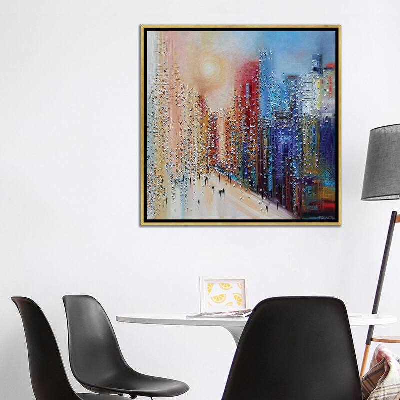 iCanvas "Sunset" by Ekaterina Ermilkina Framed Canvas Print