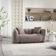 preview thumbnail 25 of 43, Roomfitters Soft Beanbag Chair with High Resilience Foam Core – Comfortable Square Recliner Sofa for Gaming, Watching TV