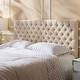 preview thumbnail 19 of 50, Jezebel Adjustable Full/Queen Tufted Headboard by Christopher Knight Home