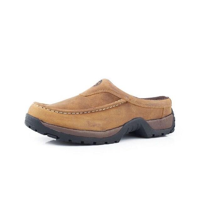 Shop Roper Casual Shoes Mens Stirrup Slip On Tan Oiled Free