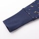 preview thumbnail 4 of 4, 100% Organic Cotton 1.0 Tog Sleeping Bag with Legs Sleeveless Wearable Blanket- Starry Sky