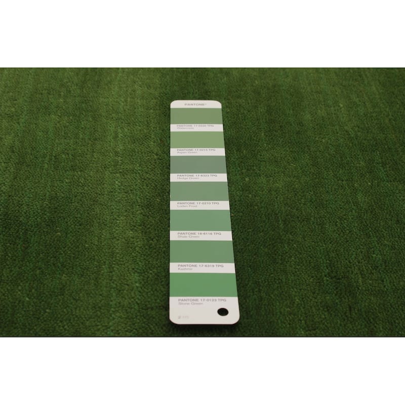 Kashkuli Gabbeh Green Rug 5'0" x 5'0" - 5'0 x 5'0