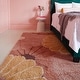 preview thumbnail 13 of 11, Mod-Tod Lily Kids Flower Shag Area Rug