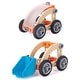 preview thumbnail 4 of 3, Hape: Junior Inventor: Build 'N' Drive Car Set - 37pcs, Kids 3+