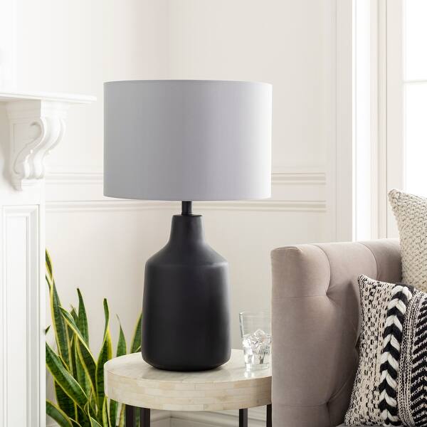 Shop Daloa Table Lamp With Painted Resin Base On Sale Overstock 12187792