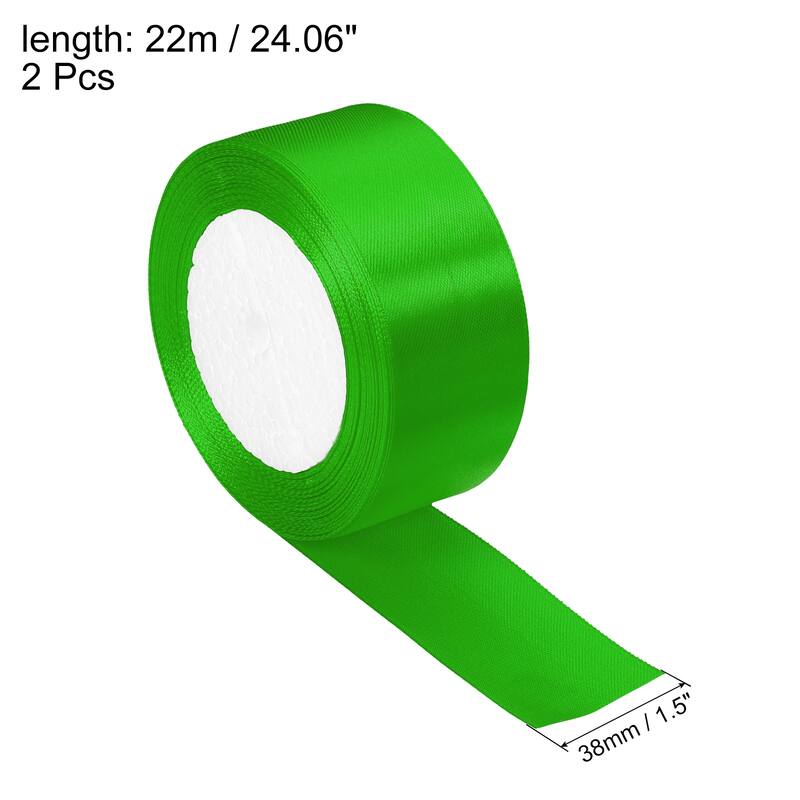 1.5 Inch Satin Ribbon, Double Face Crafts Roll for Wrapping Decoration