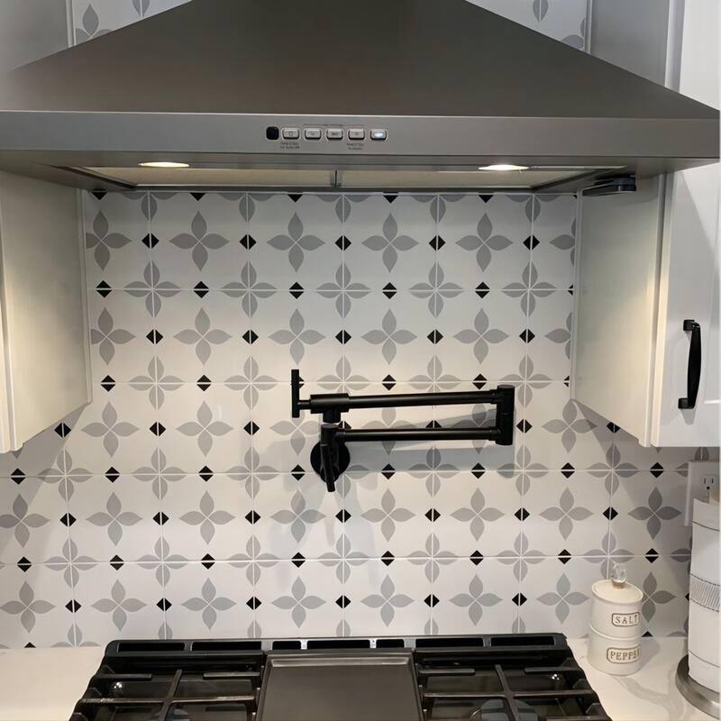 Wall Mount Pot Filler Faucets Folding Stretchable Kitchen Sink Faucet with Joint Swing Arms Kitchen Faucet with 2 Handles