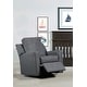 preview thumbnail 2 of 19, The 1st Chair Harrison Gliding, Swivel Recliner - Made In USA Brushed Graphite