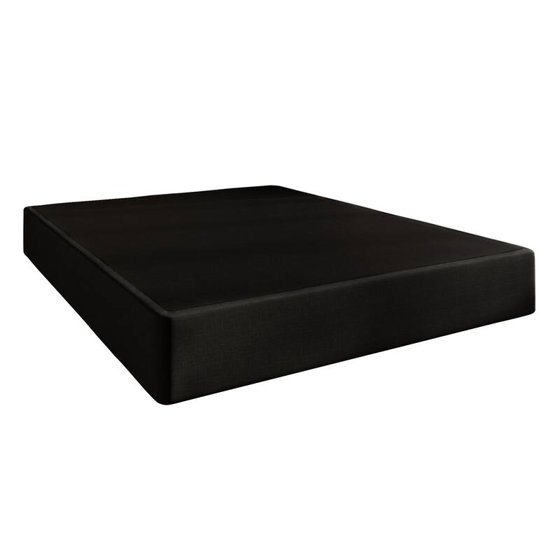 CraftPorch Upholstered Linen Metal Box Spring