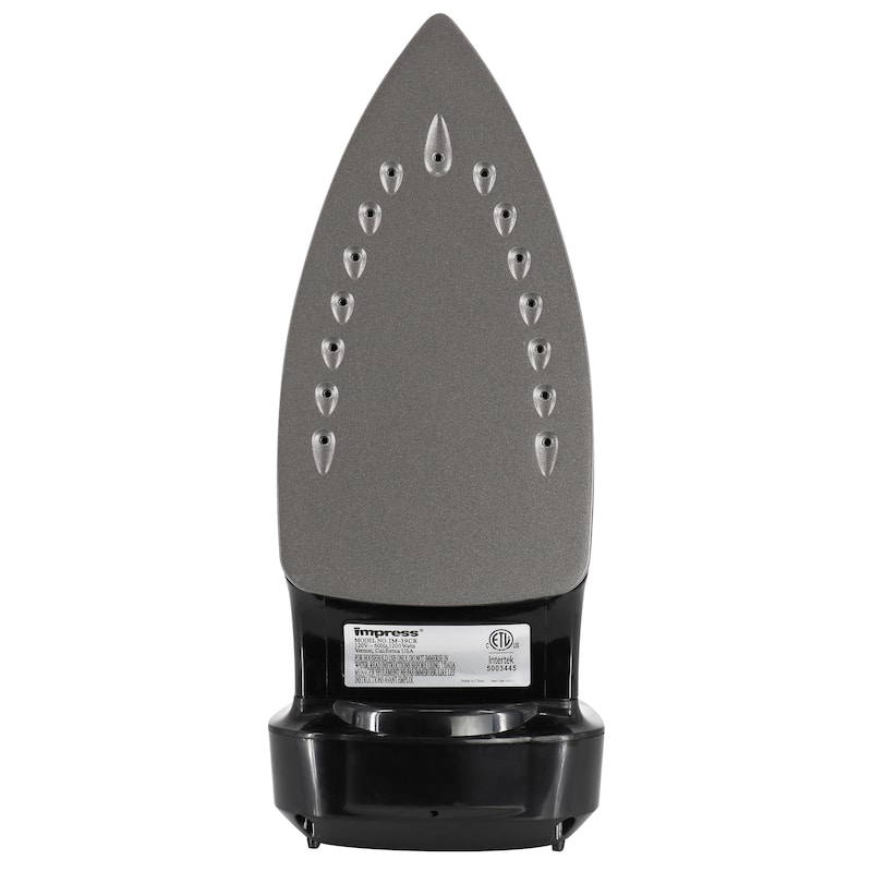 1200 Watt Cord Winder Garment Iron in Black