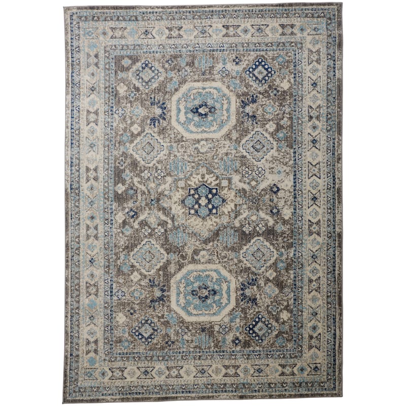 Bellini Vintage Bohemian Medallion Moroccan Transitional Rug