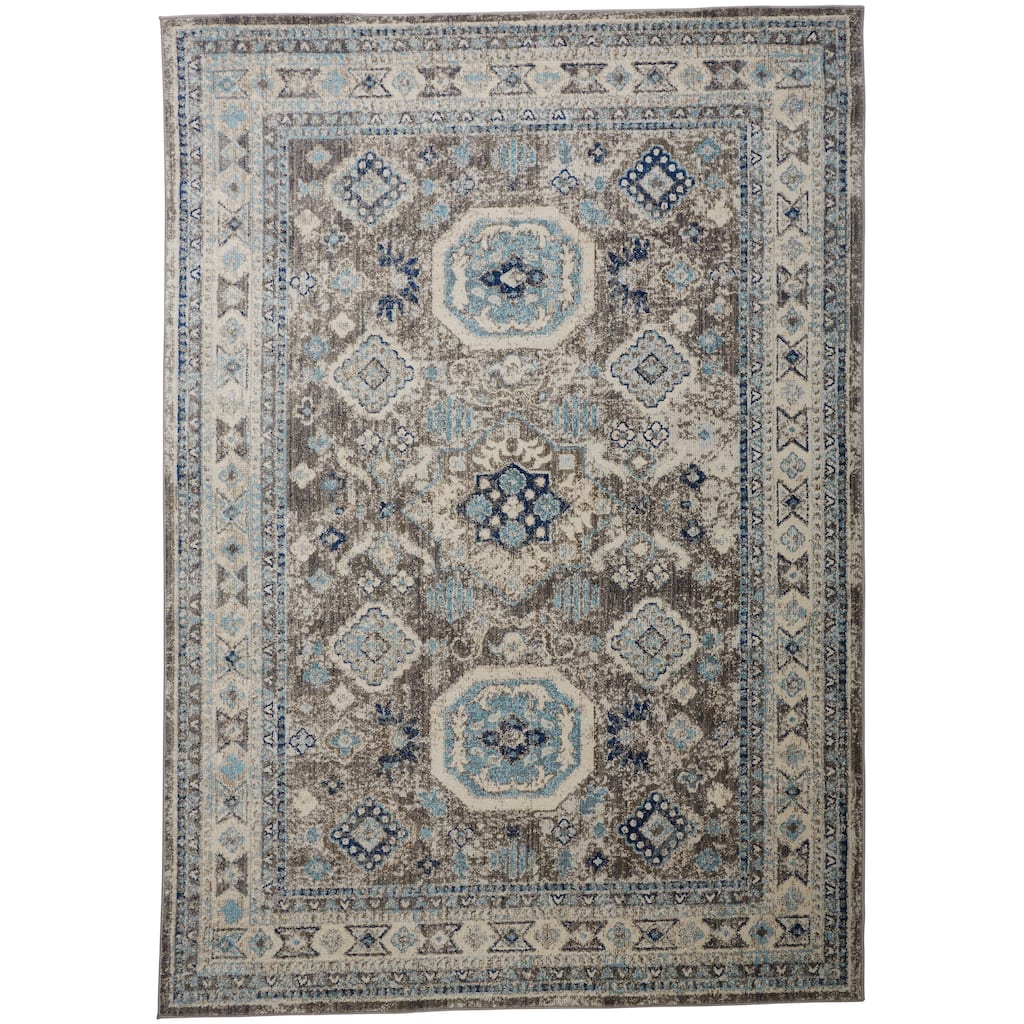 Bellini Vintage Bohemian Medallion Moroccan Transitional Rug