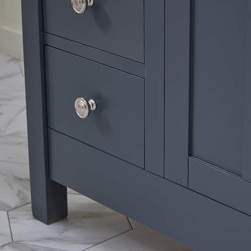 OVE Decors Newcastle 42 in Undermount Single Sink Vanity with Marble Top