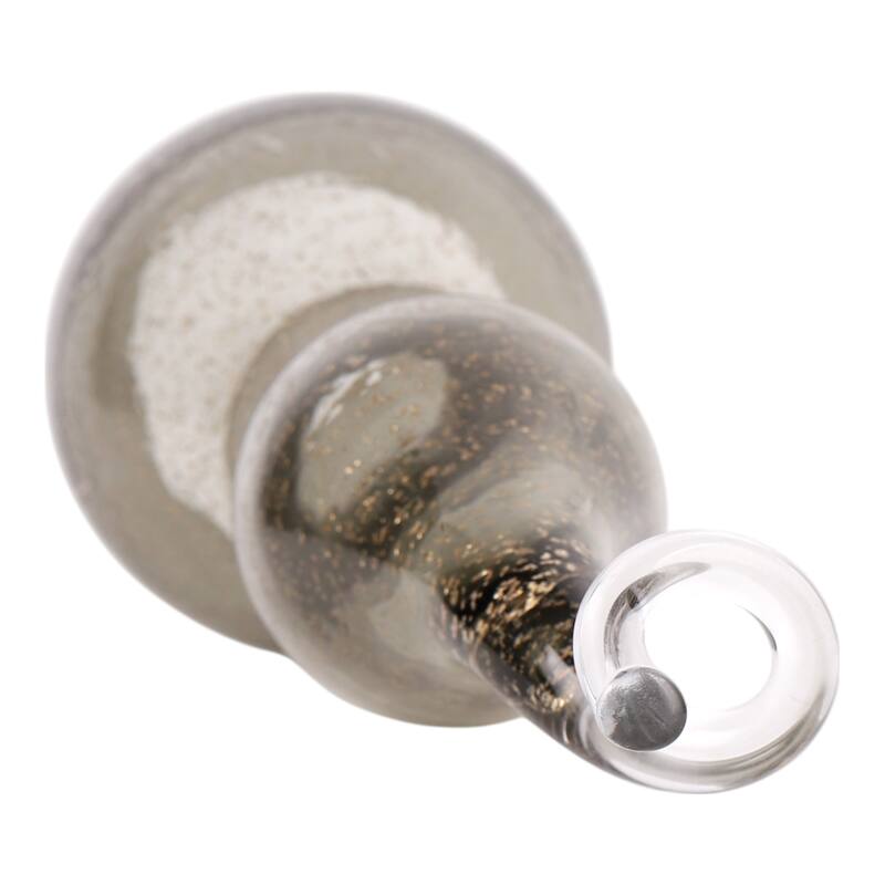 Glass Decorative Object Valencia Style for Home Office - 24" Clear - 6" x 6" x 24"