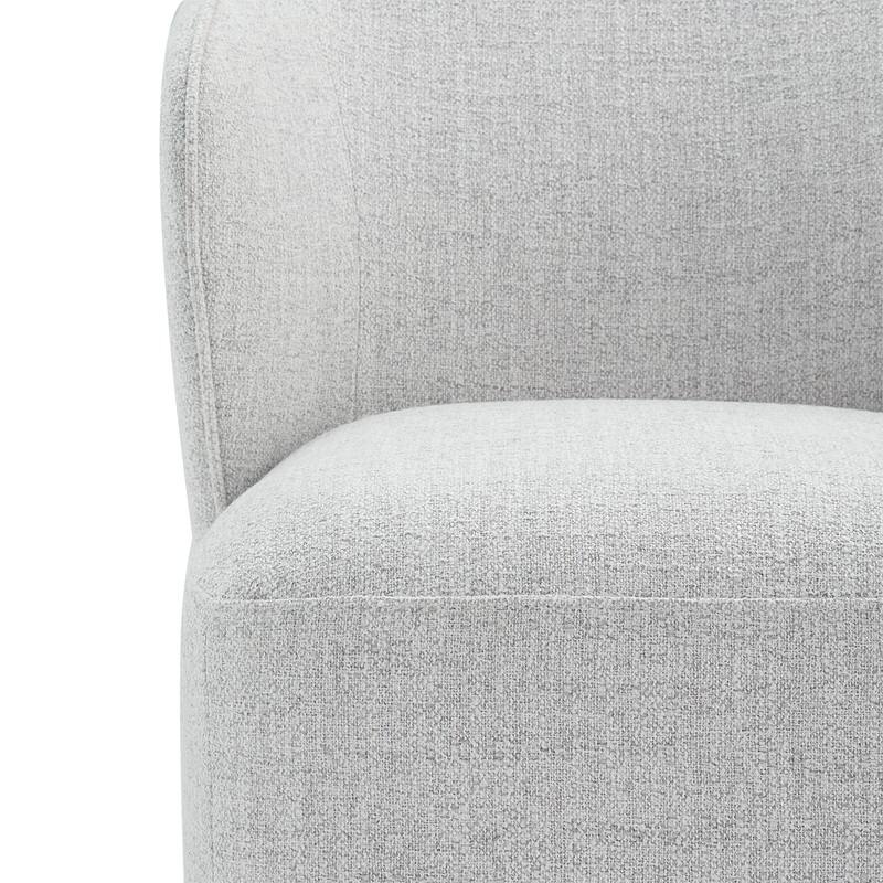 Kyle Morden Fabric Dining Room with Casters Wrap-round Back