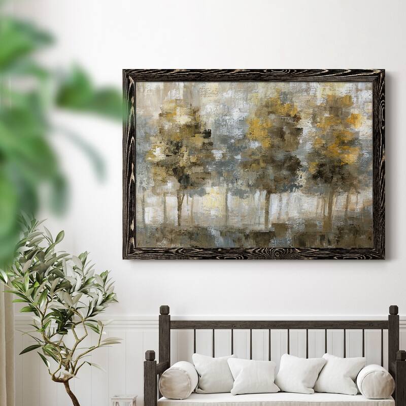 Linen Trees-Premium Framed Canvas - Ready to Hang