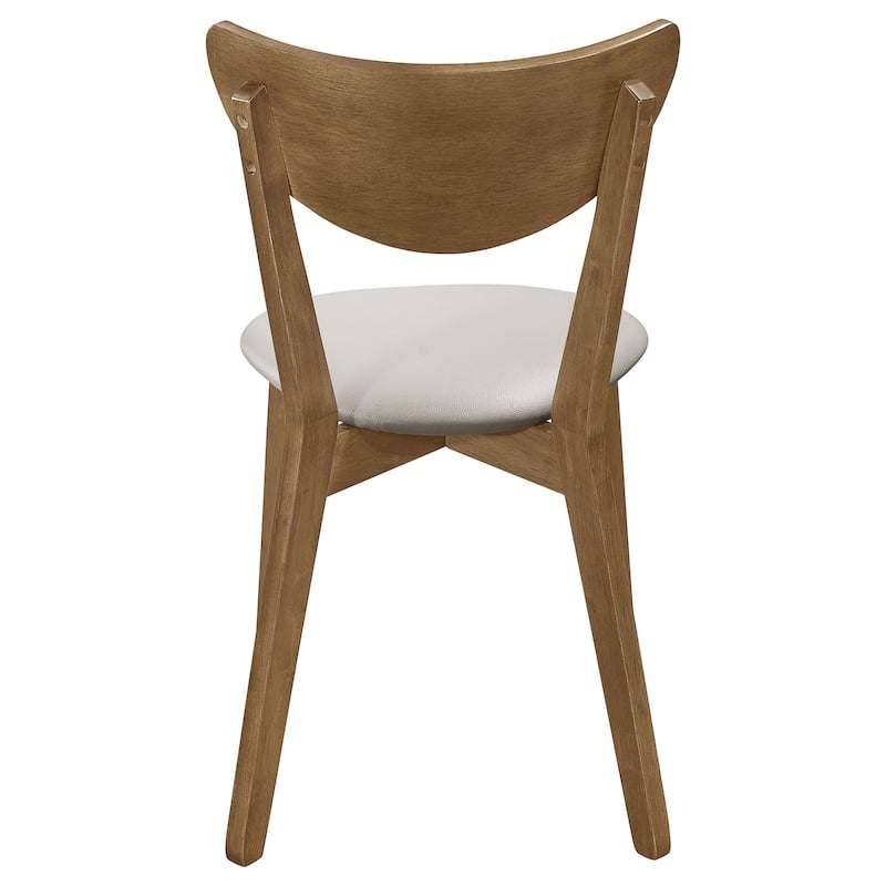 Curved Wood Dining Side Chair (Set of 2)