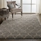 preview thumbnail 30 of 114, Nourison Amore Shag Area Rug Light Grey - 5'3" x 7'5" - Runner/Rectangle