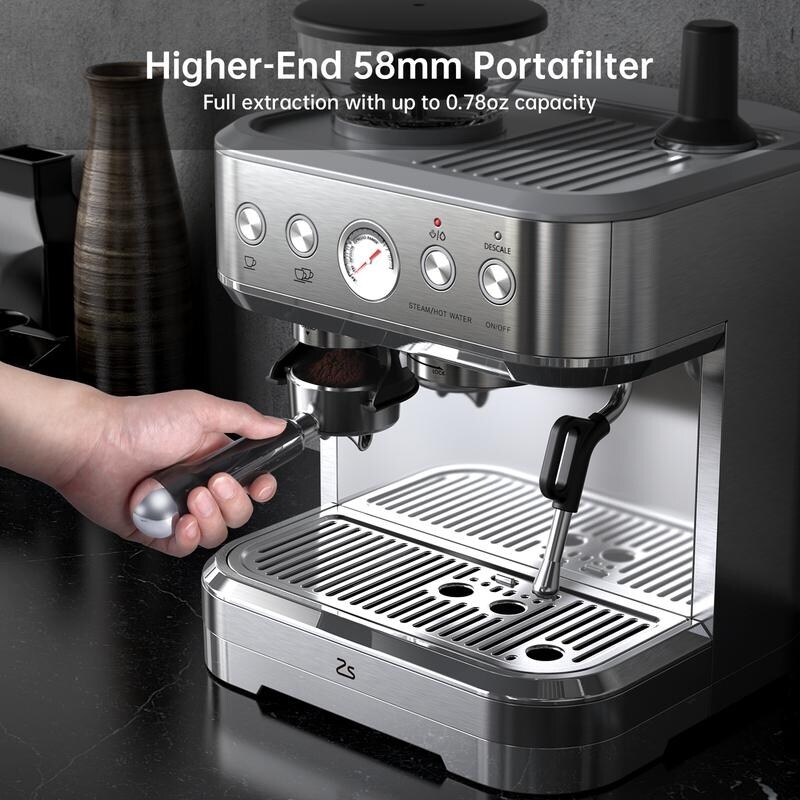 Milk frother espresso outlet