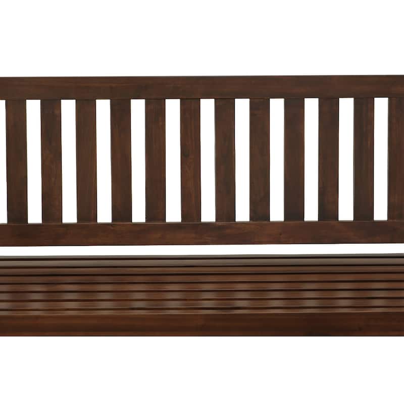 Carolina Living Belmont Outdoor Wooden Bench