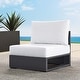 preview thumbnail 10 of 25, Tahoe Patio Aluminum Modular Armless Chair Gray White
